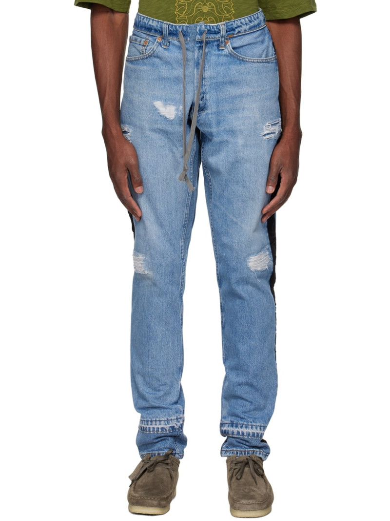 Blue 34 Tux Lounge Jeans - 1
