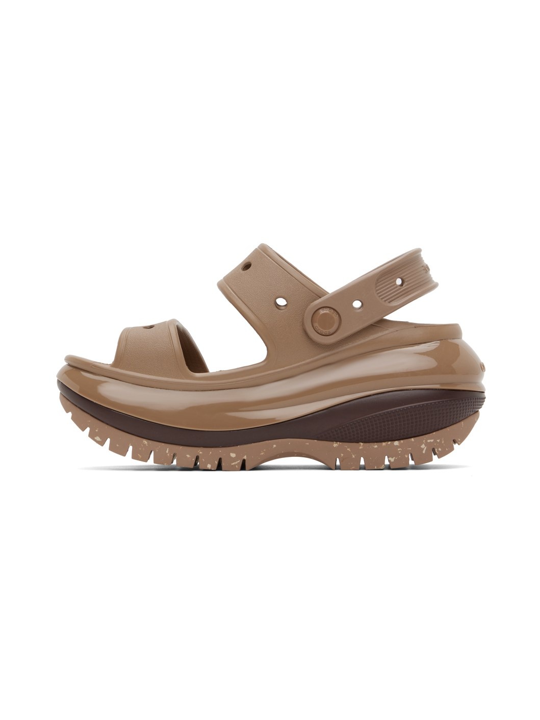 Brown Mega Crush Sandals - 3