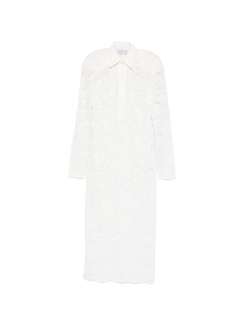 lace-overlay midi dress 1