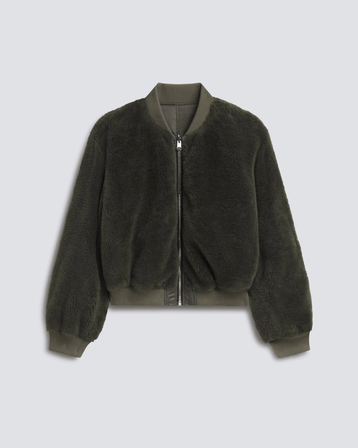 FRANKIE REVERSIBLE BOMBER IN FERN - 1