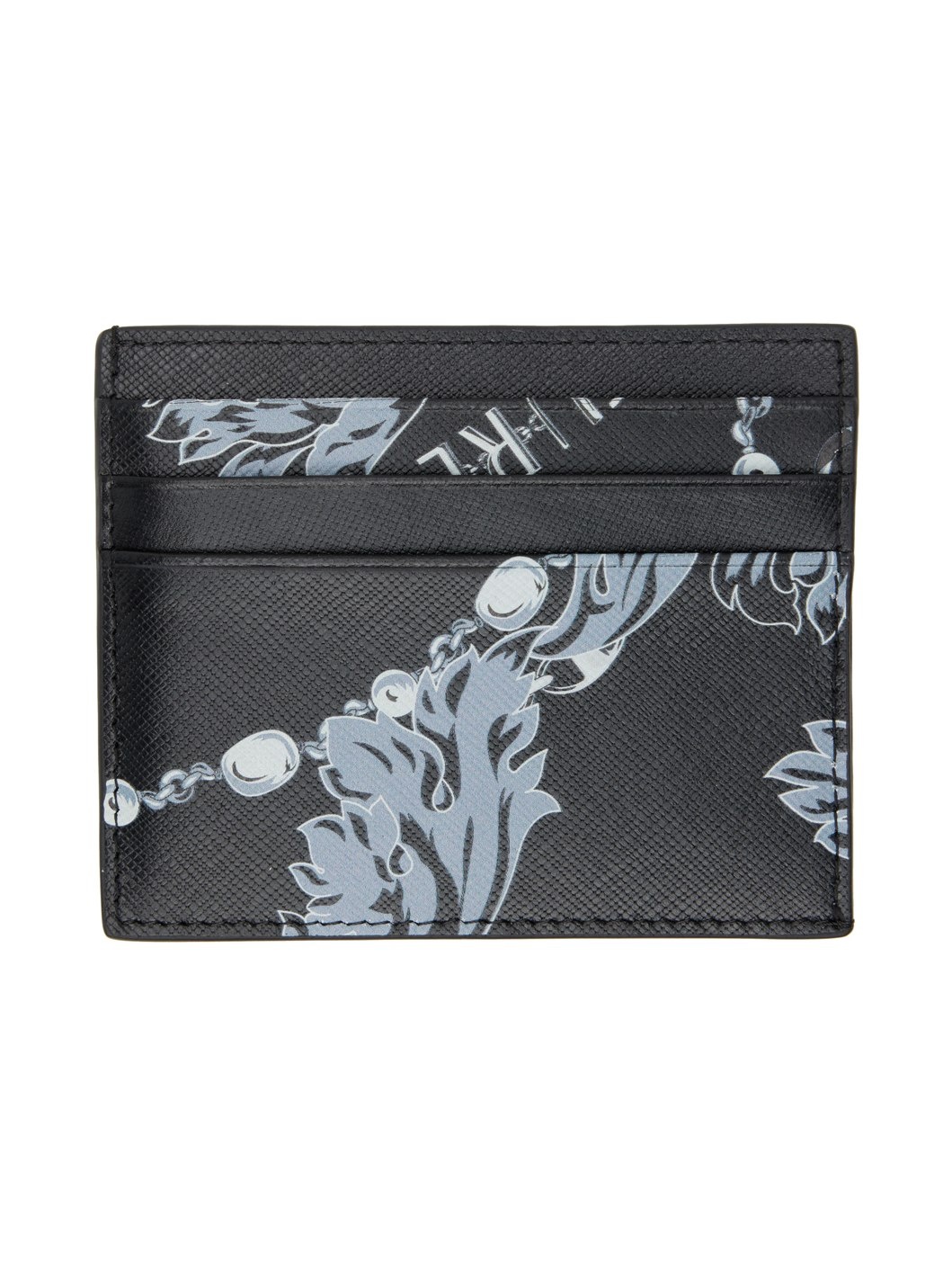 Black Chain Couture Card Holder - 1