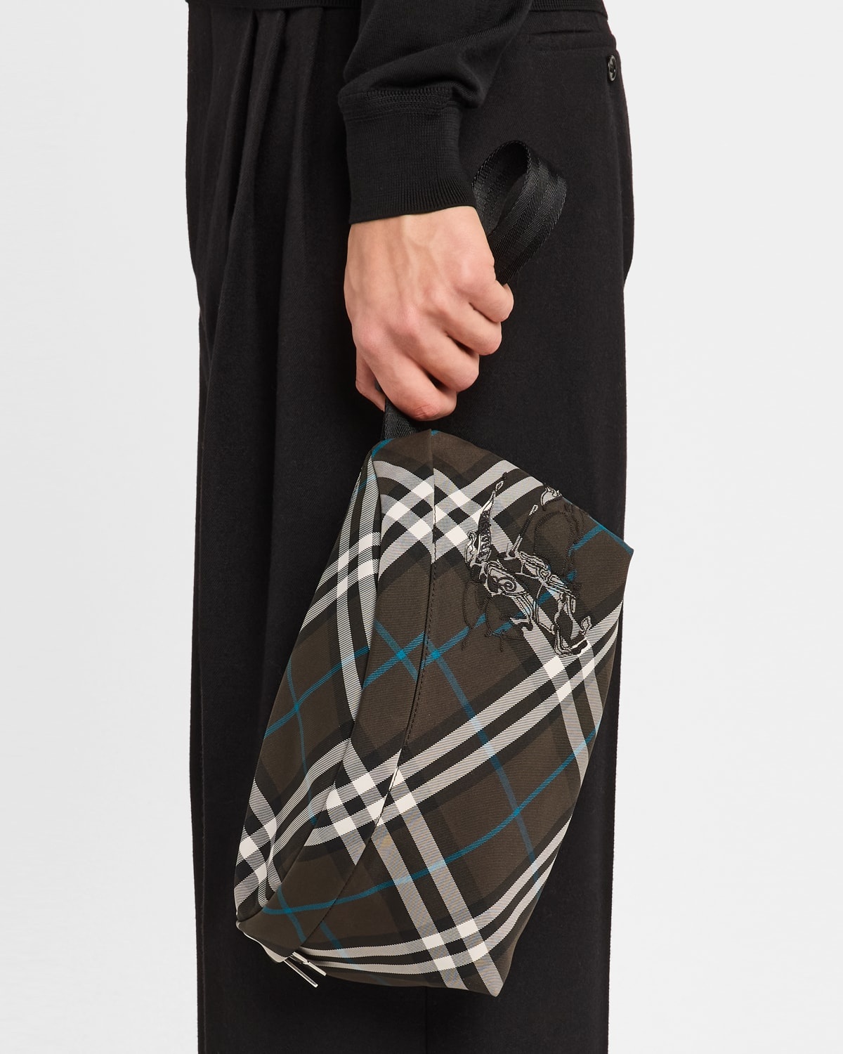 Men's Classics Check Belt Bag - 2