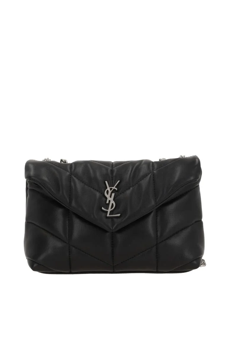 SAINT LAURENT PUFFER TOY LEATHER SHOULDER BAG - 1