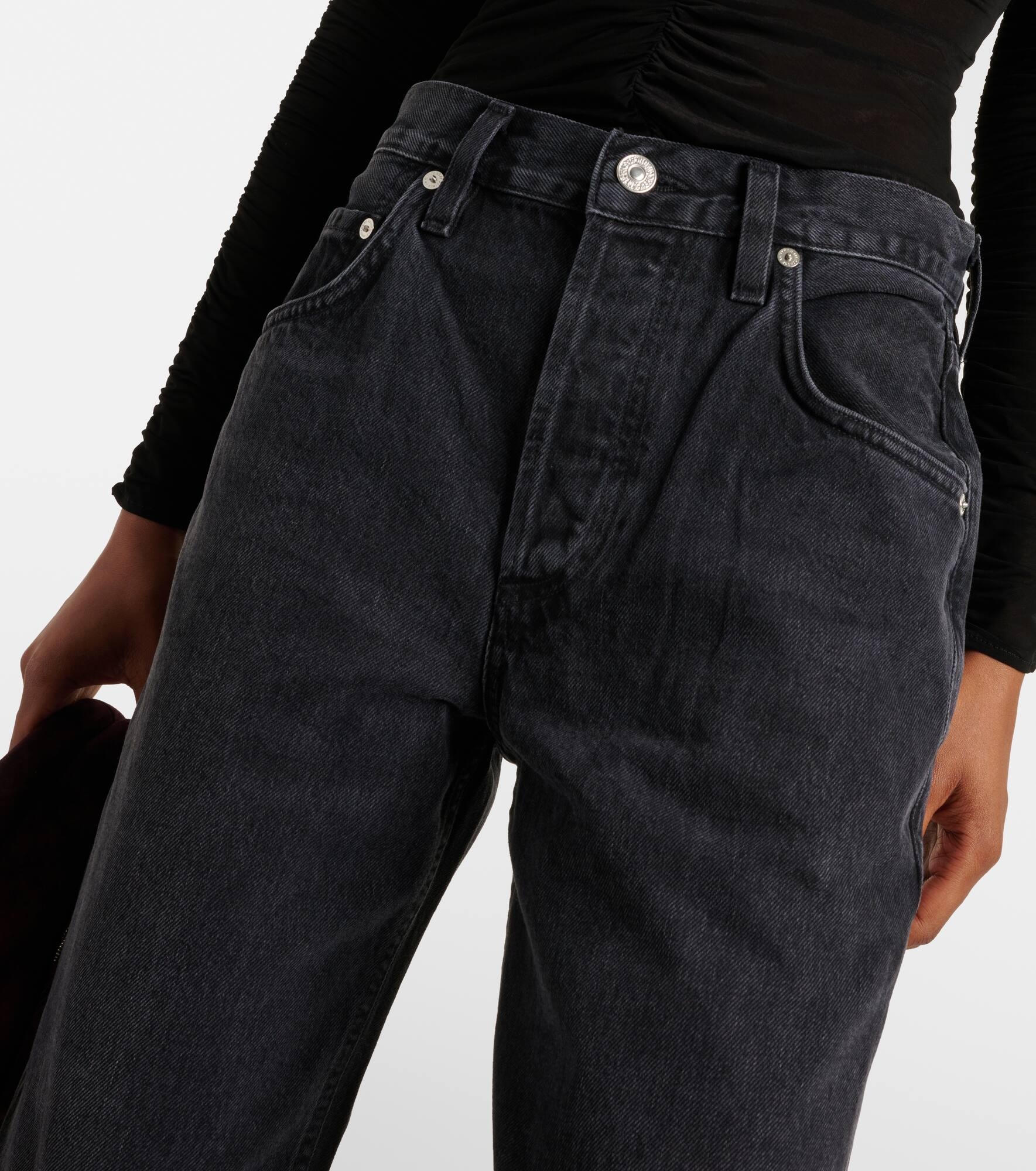 Dahlia high-rise cropped jeans - 4