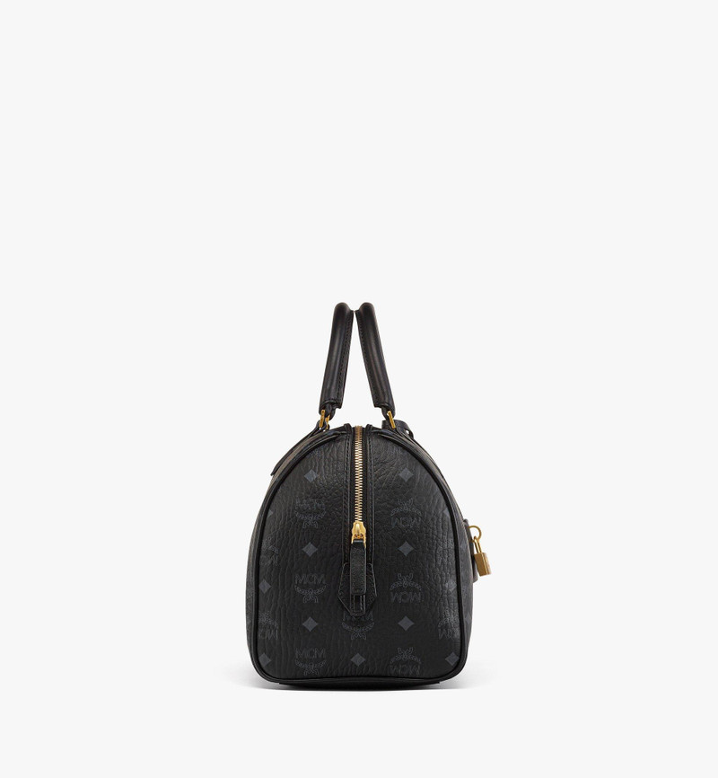 MCM Ella Boston Bag in Visetos outlook