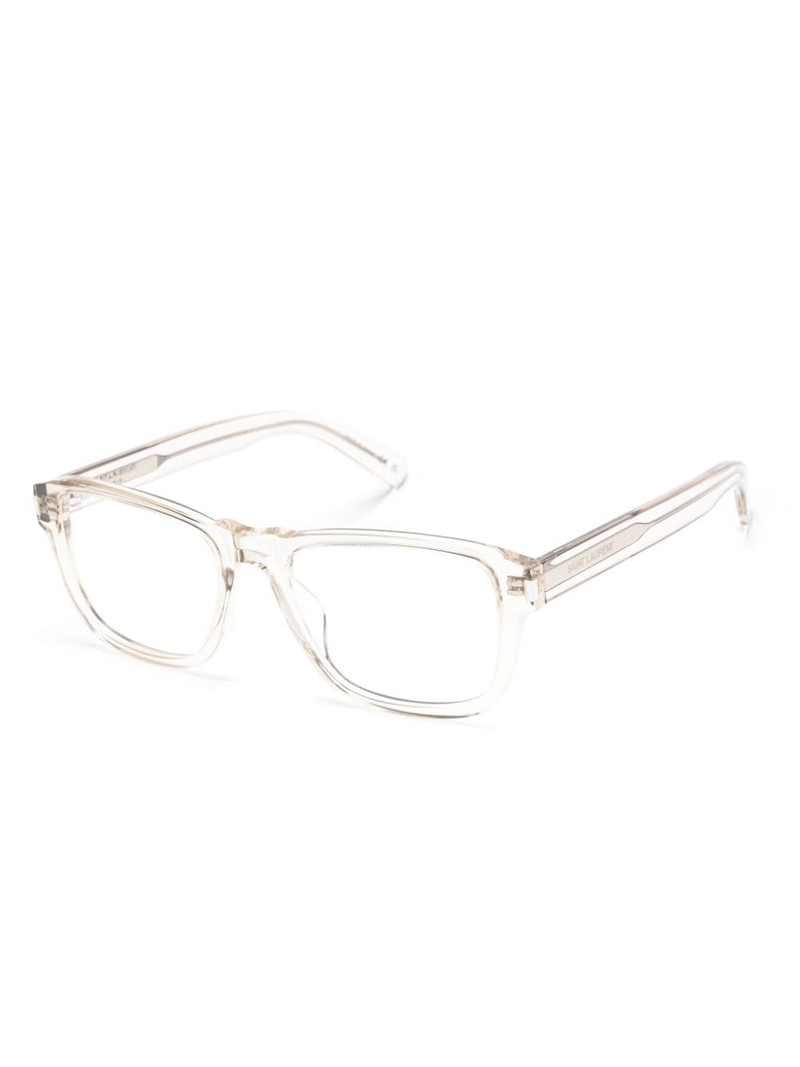 SAINT LAURENT transparent glasses outlook