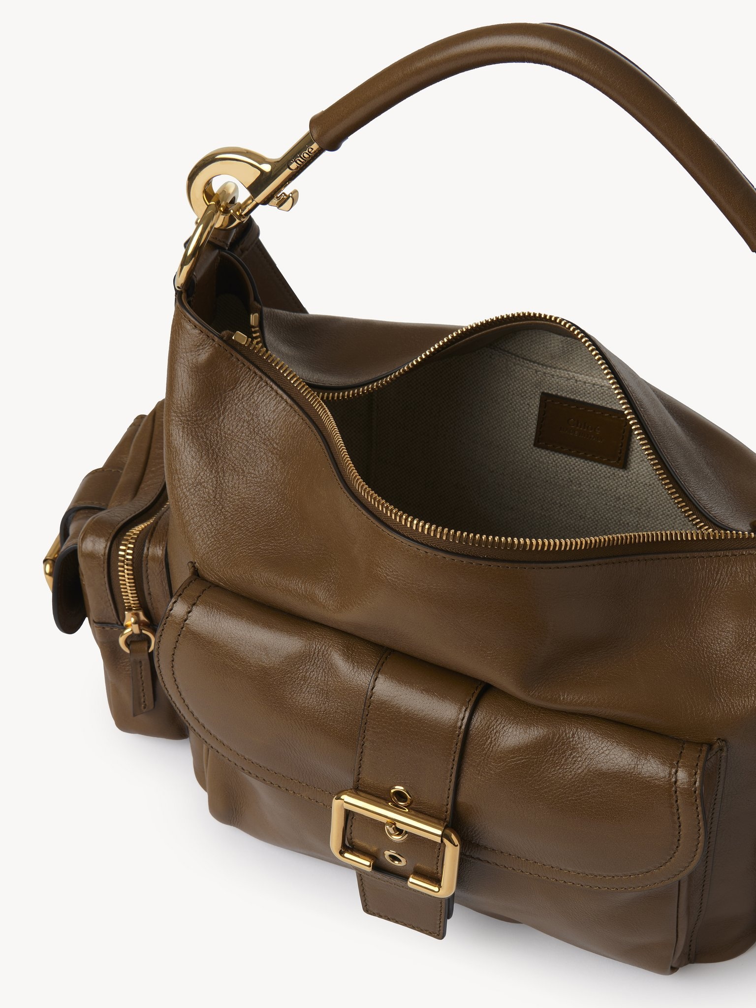 CAMERA BAG IN SHINY LEATHER - 6