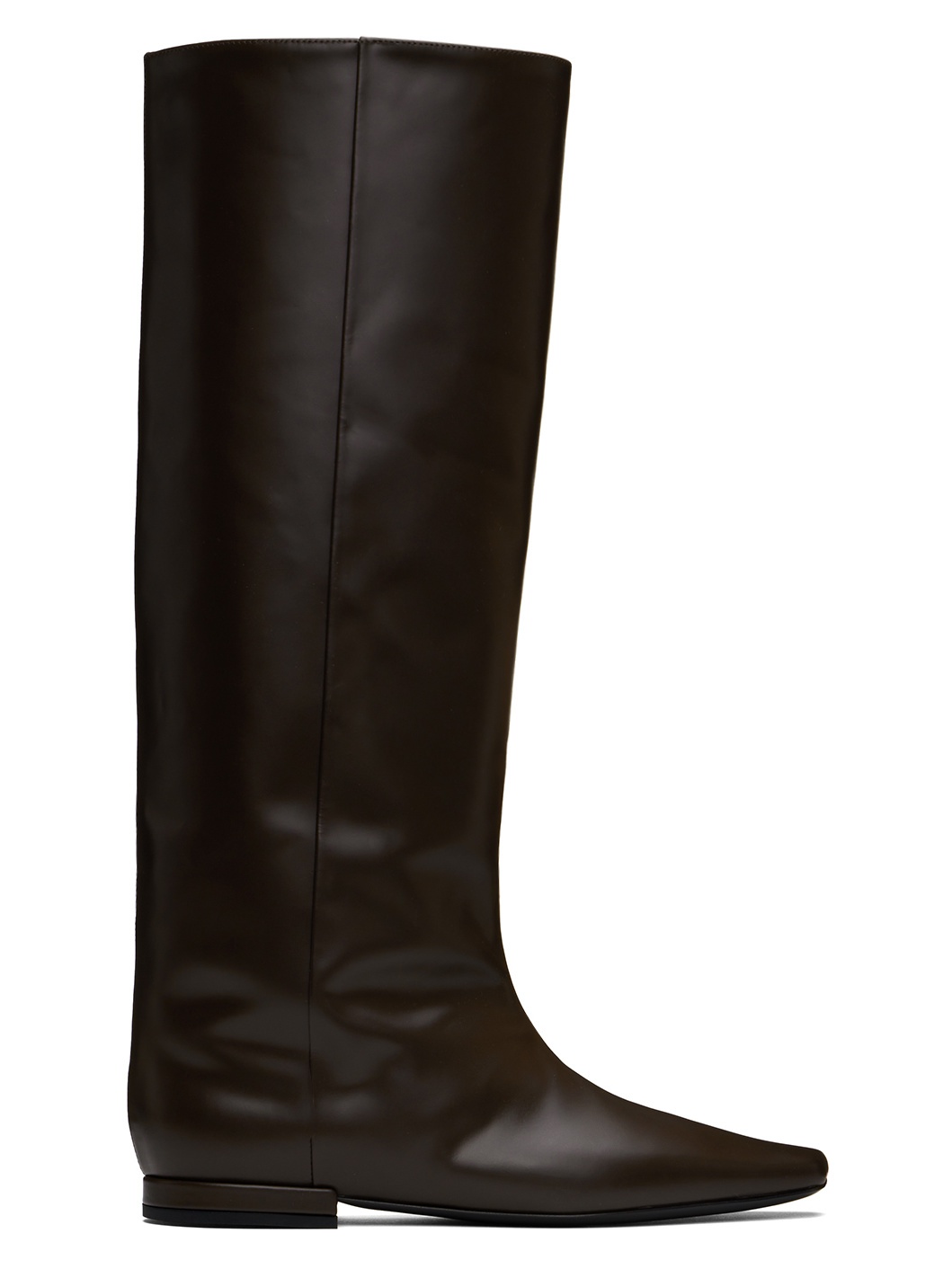 Brown Lirone Tall Boots - 1