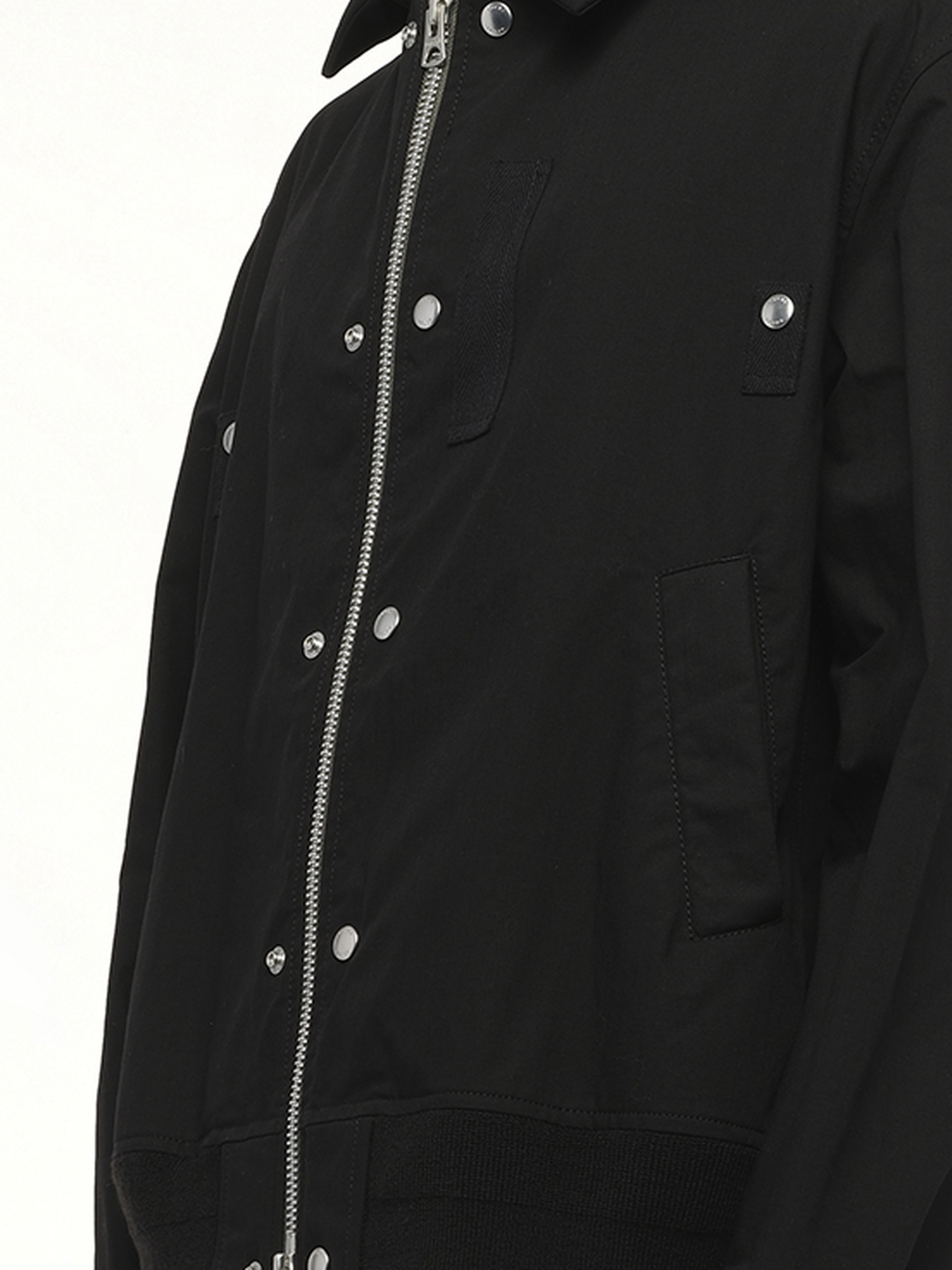 Rip Stop Blouson in Black - 3