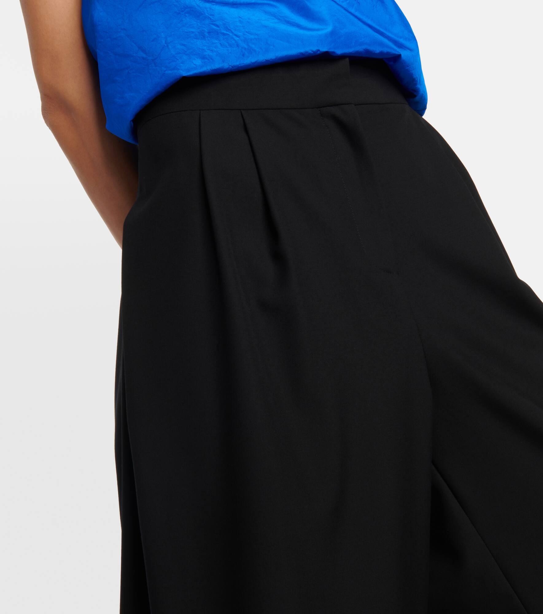 Paras wool wide-leg pants - 4
