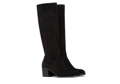 Church's Evelyin  55
Suede Knee High Heeled Boot Black outlook