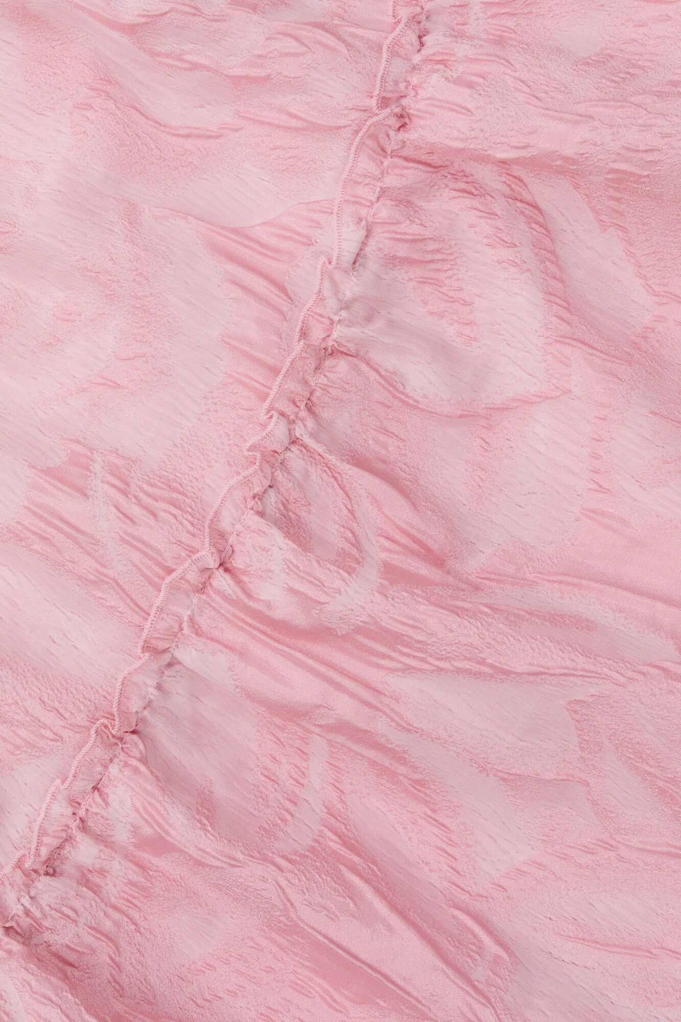 PINK TEXTURED CLOQUÉ LAYER DRESS - 7