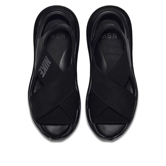 (WMNS) Nike Praktisk Ninja Straps Black Sandals AO2722-001 - 3