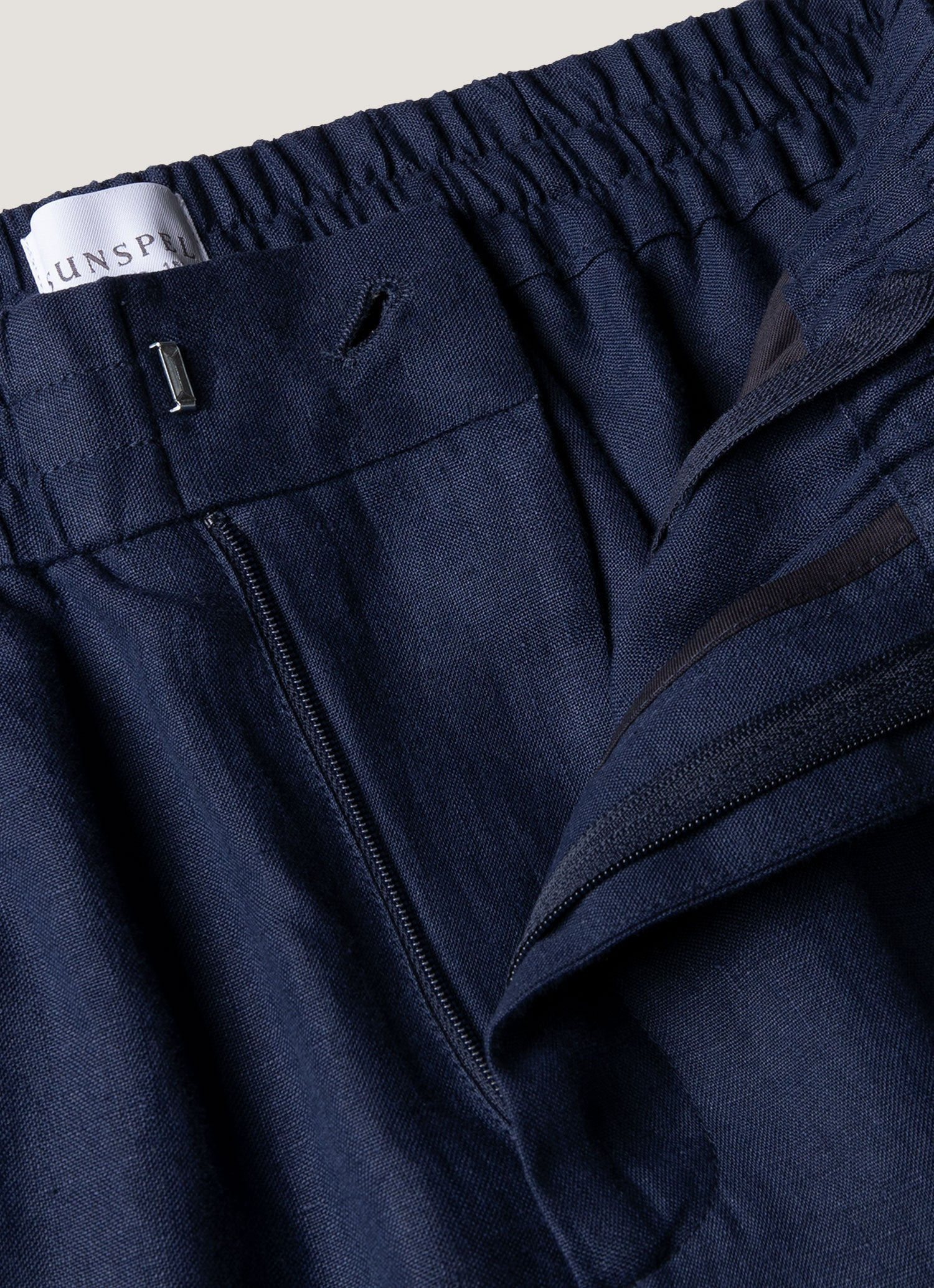 Linen Drawstring Trouser - 4