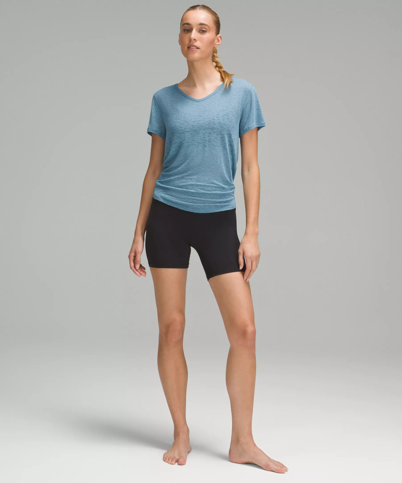lululemon Tie-Back Lightweight Yoga Short-Sleeve T-Shirt outlook