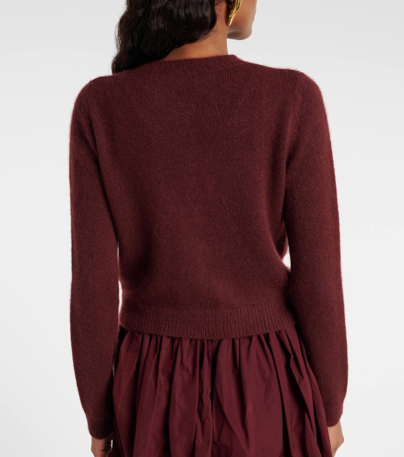 Beaded cashmere and cotton cardigan 6