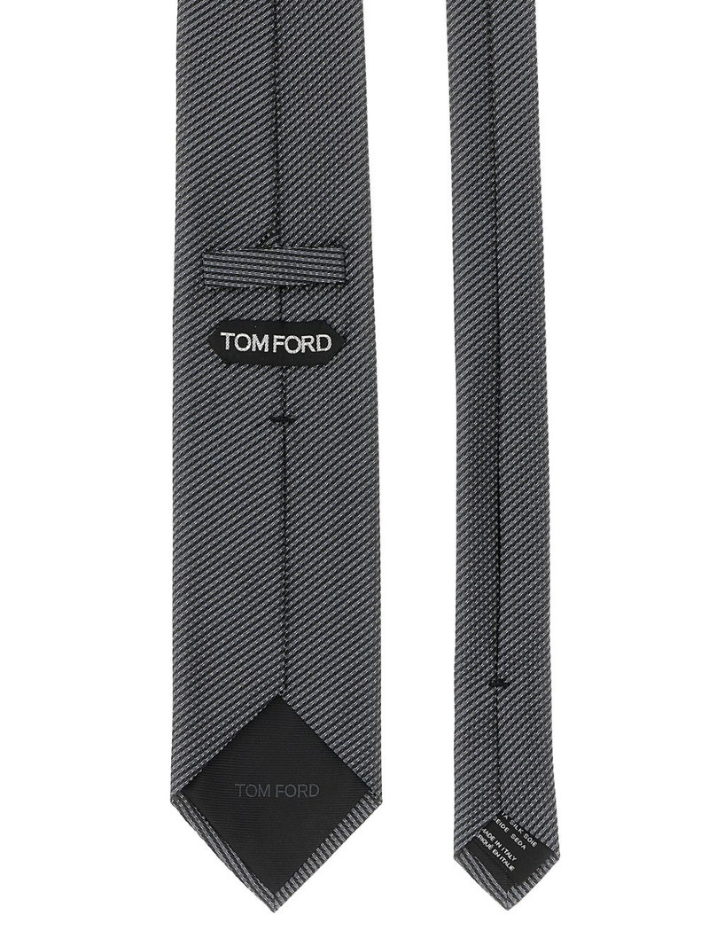 TOM FORD jacquard silk tie outlook