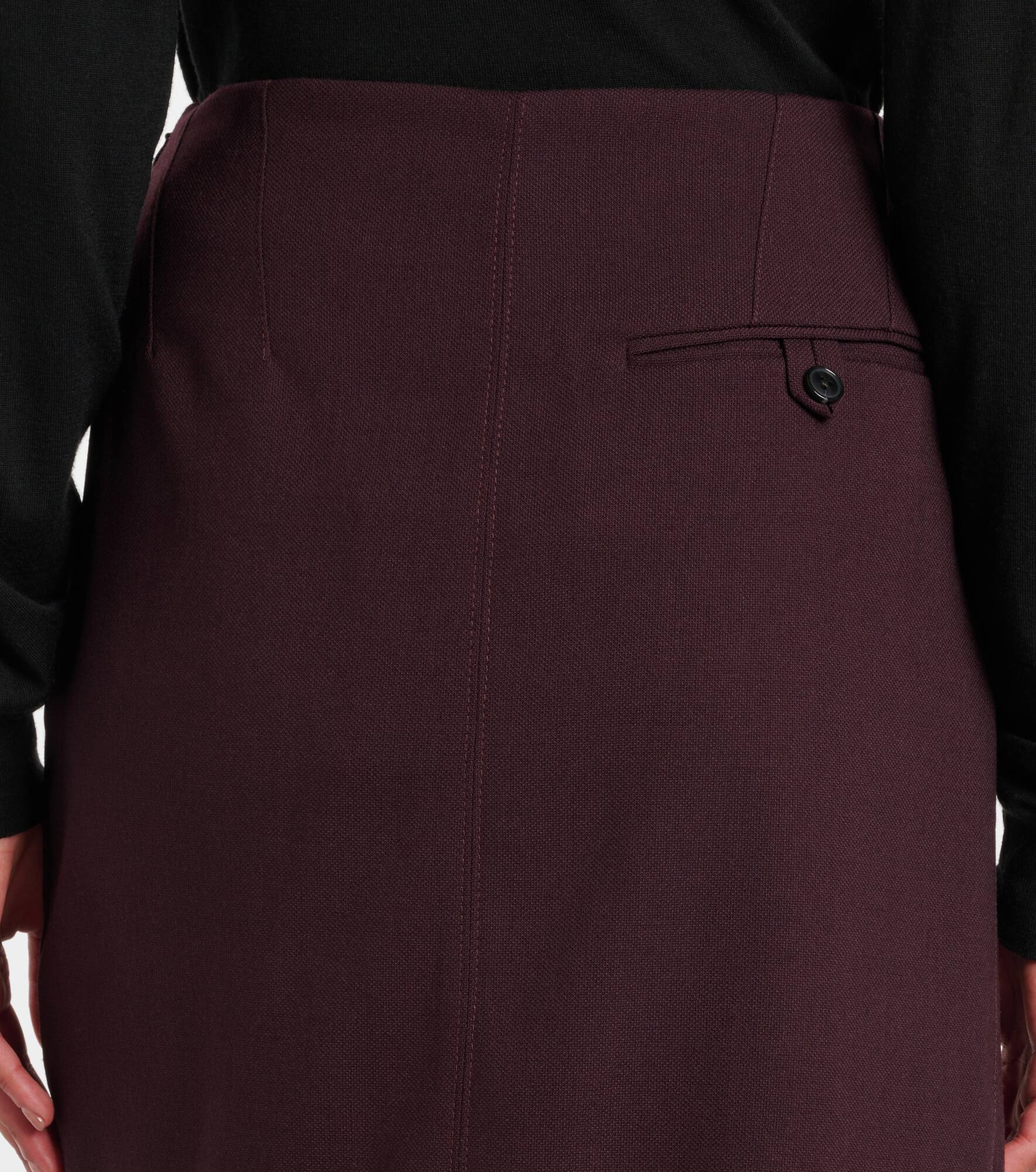 Wrap midi skirt - 5