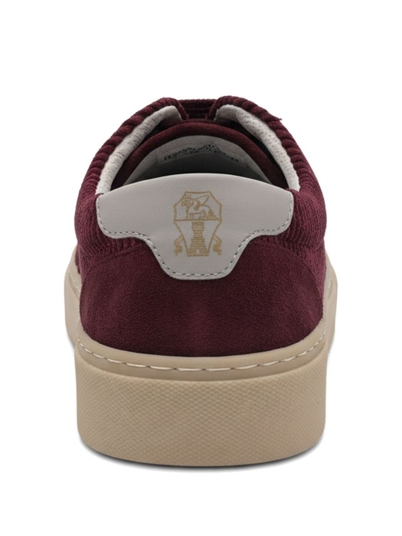 Brunello Cucinelli corduroy-suede sneakers outlook