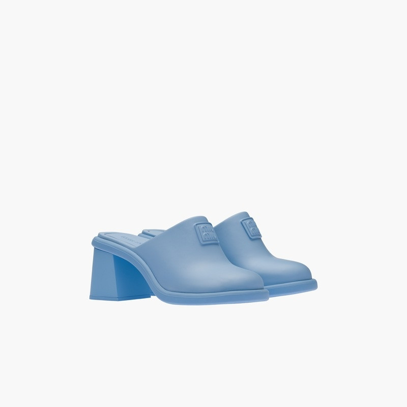 Miu Miu Rubber mules outlook