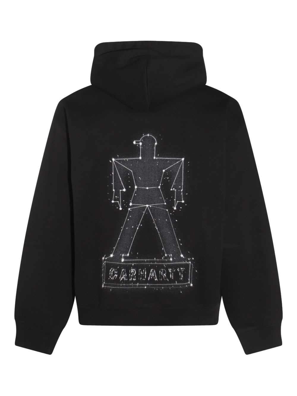 logo-embroidered hoodie - 2