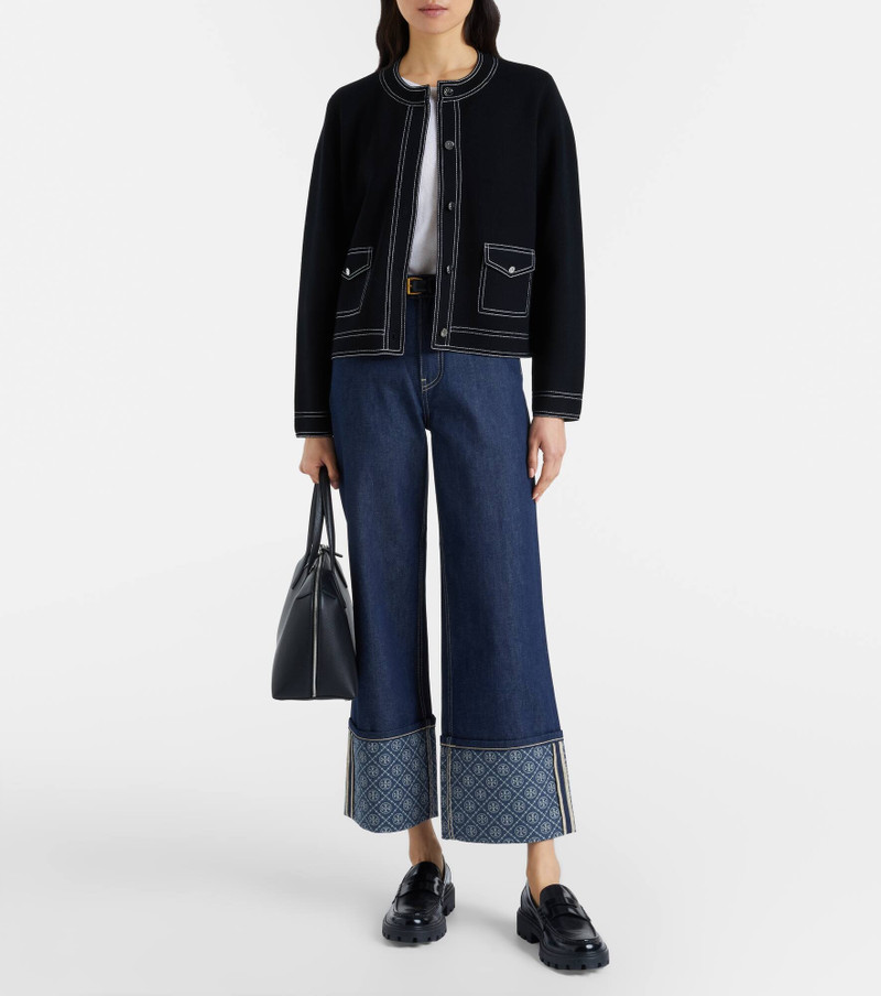 TORY BURCH Wool cardigan outlook