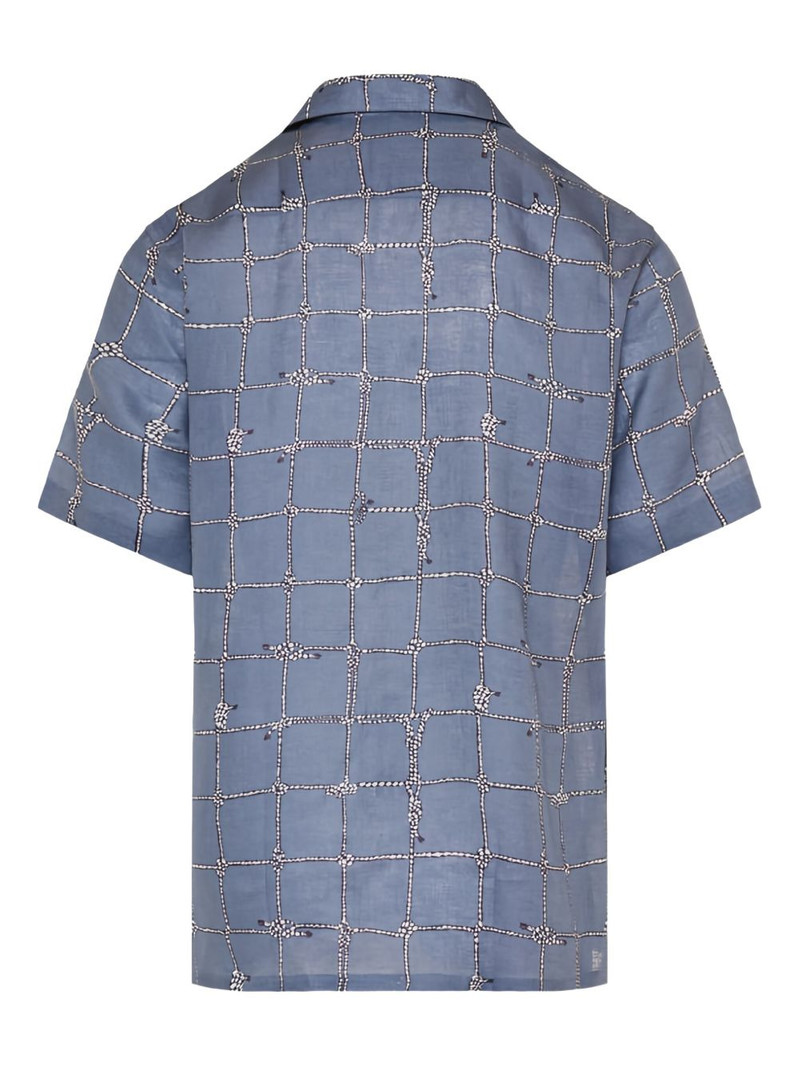 Brioni nautical-knot shirt outlook