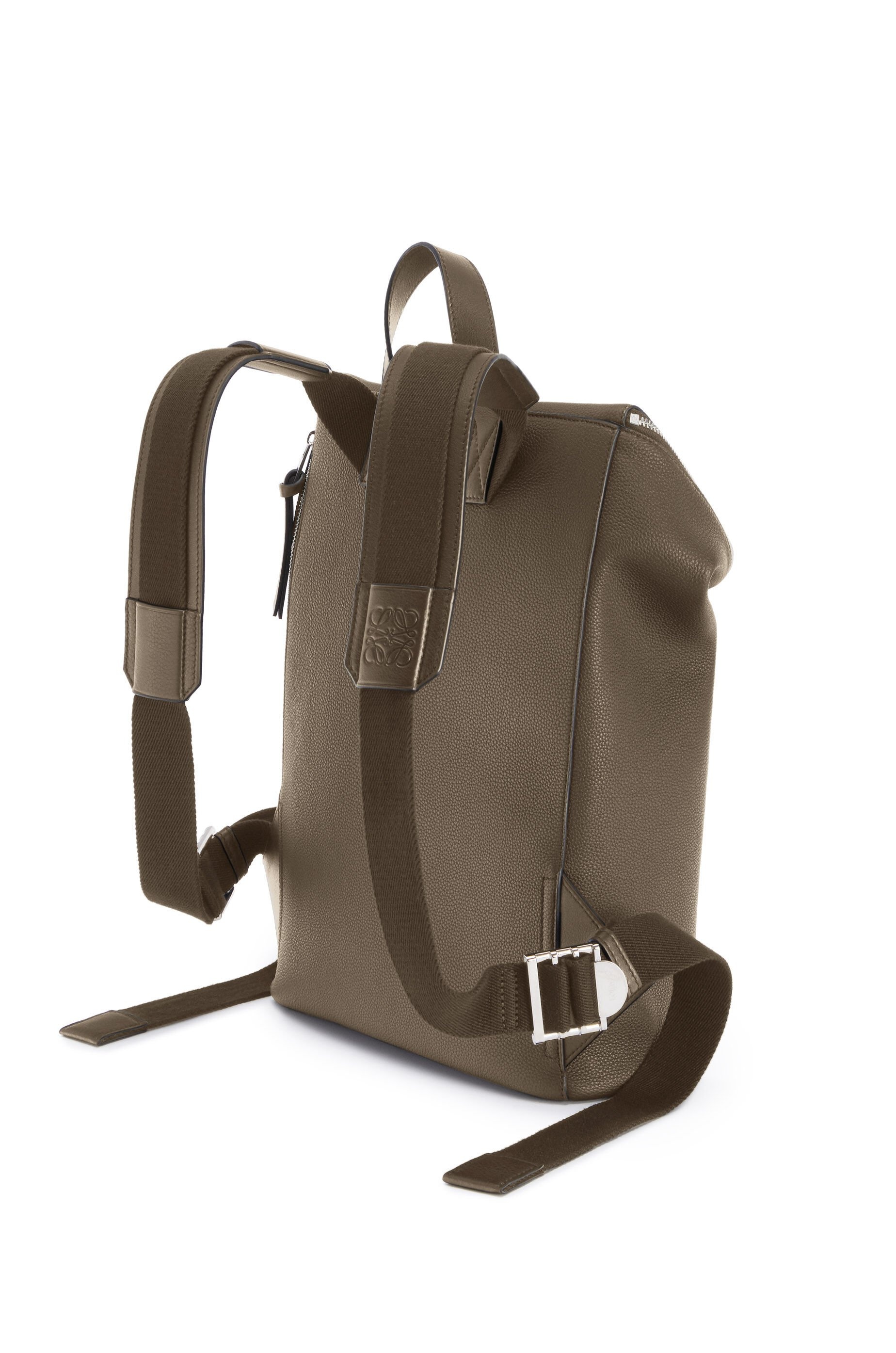 Slim Goya Backpack in soft grained calfskin - 3