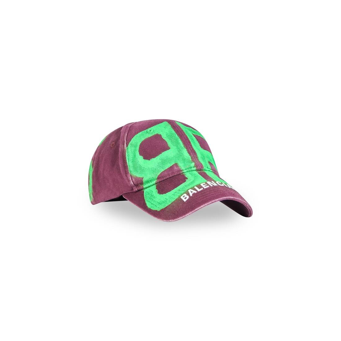 Bb Sprayed Cap in Purple - 2