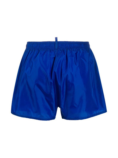 DSQUARED2 logo-print swim shorts outlook