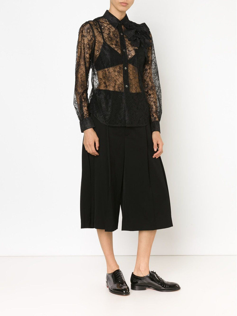 Noir Kei Ninomiya pleated culottes outlook