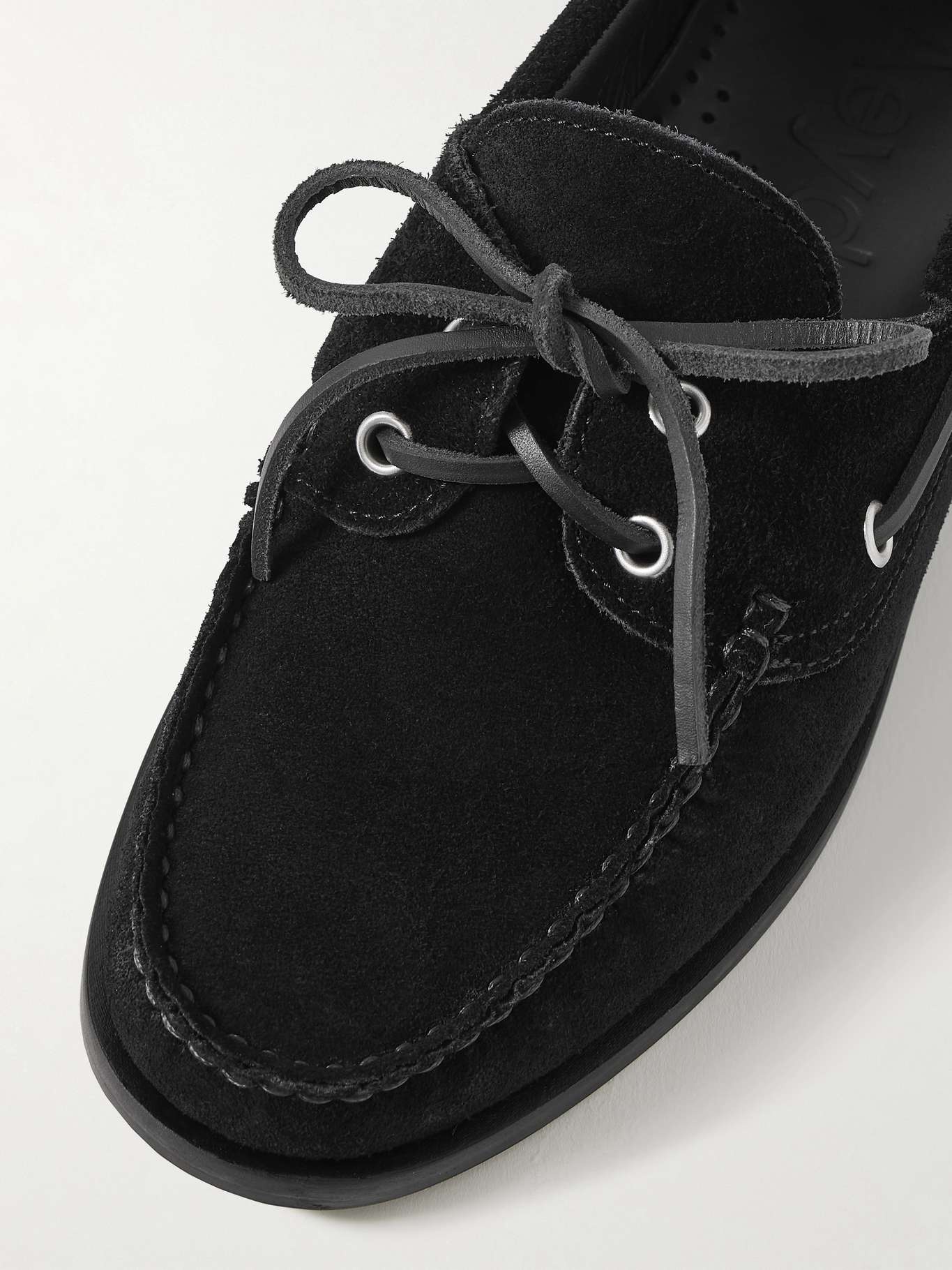 Harris suede boat shoes Black - 4