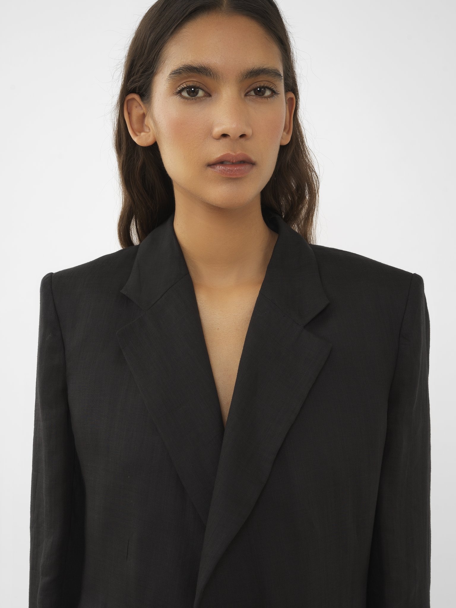 BUTTONLESS TAILORED JACKET - 6