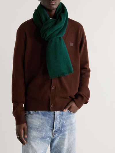 Acne Studios Fringed Wool Scarf outlook