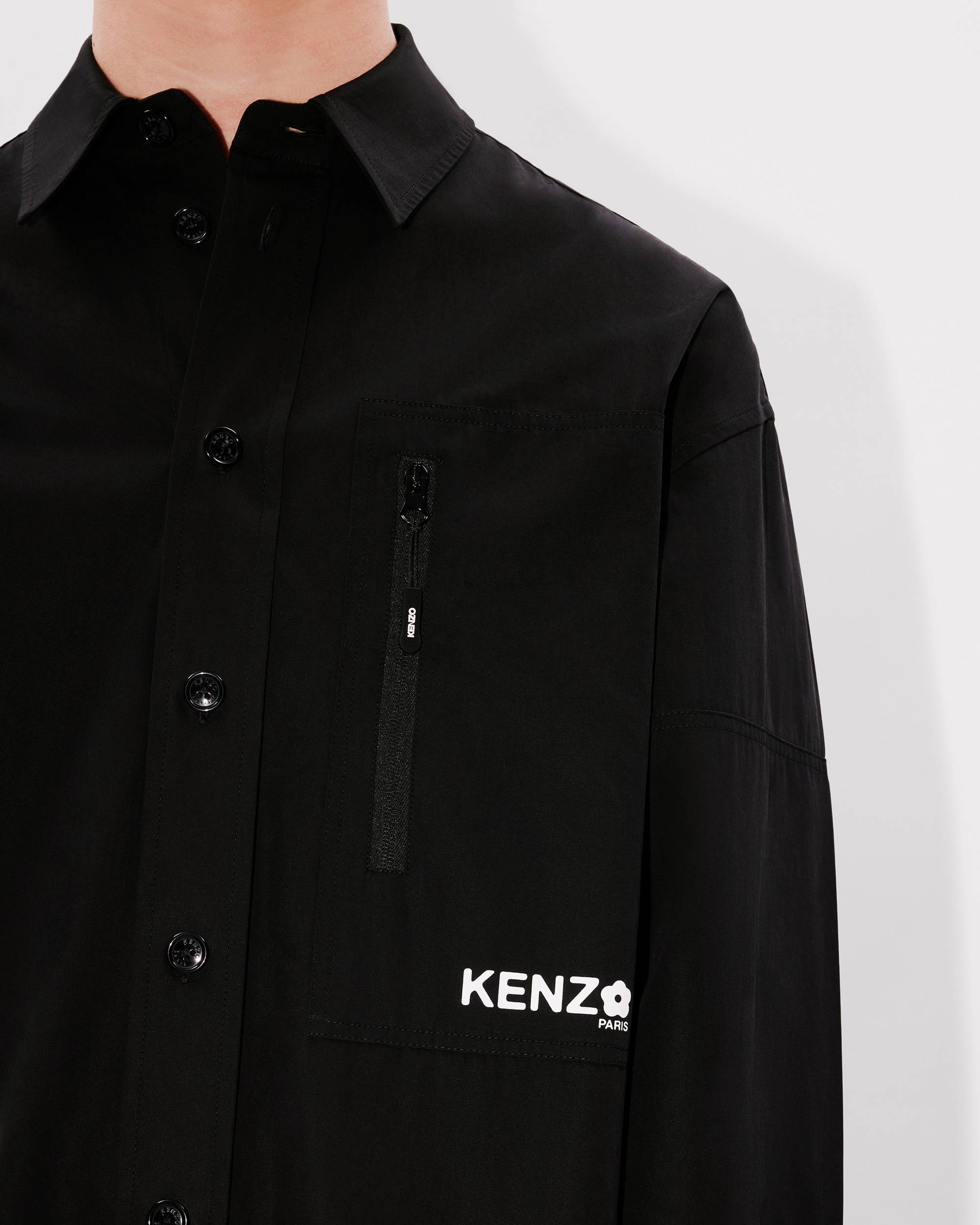 'Boke Flower 2.0' oversized shirt - 6