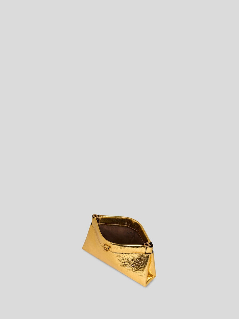 MINI LEATHER CLUTCH TALK WITH CHAIN SHOULDER STRAP 4
