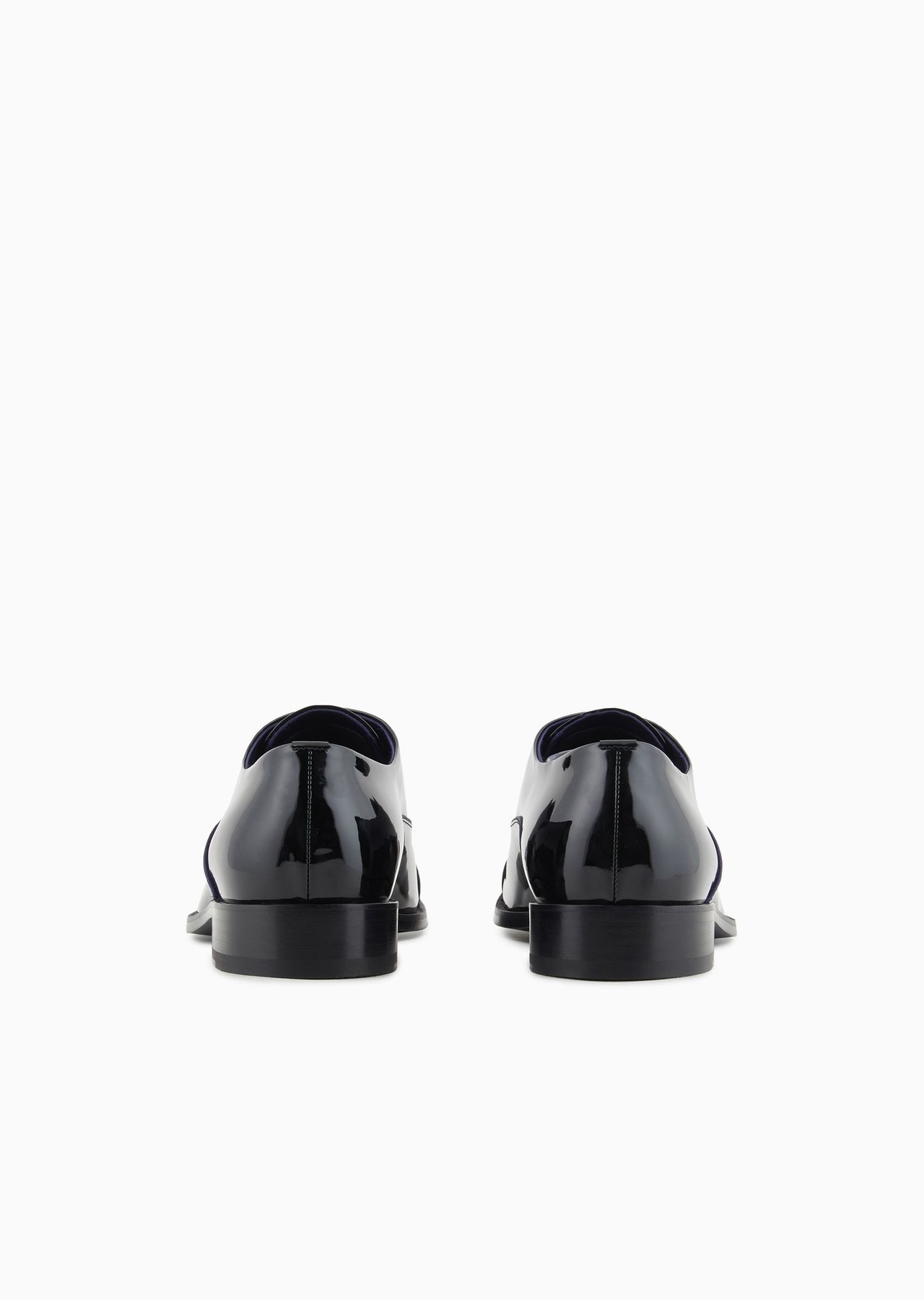 Patent-leather Derby shoes - 4