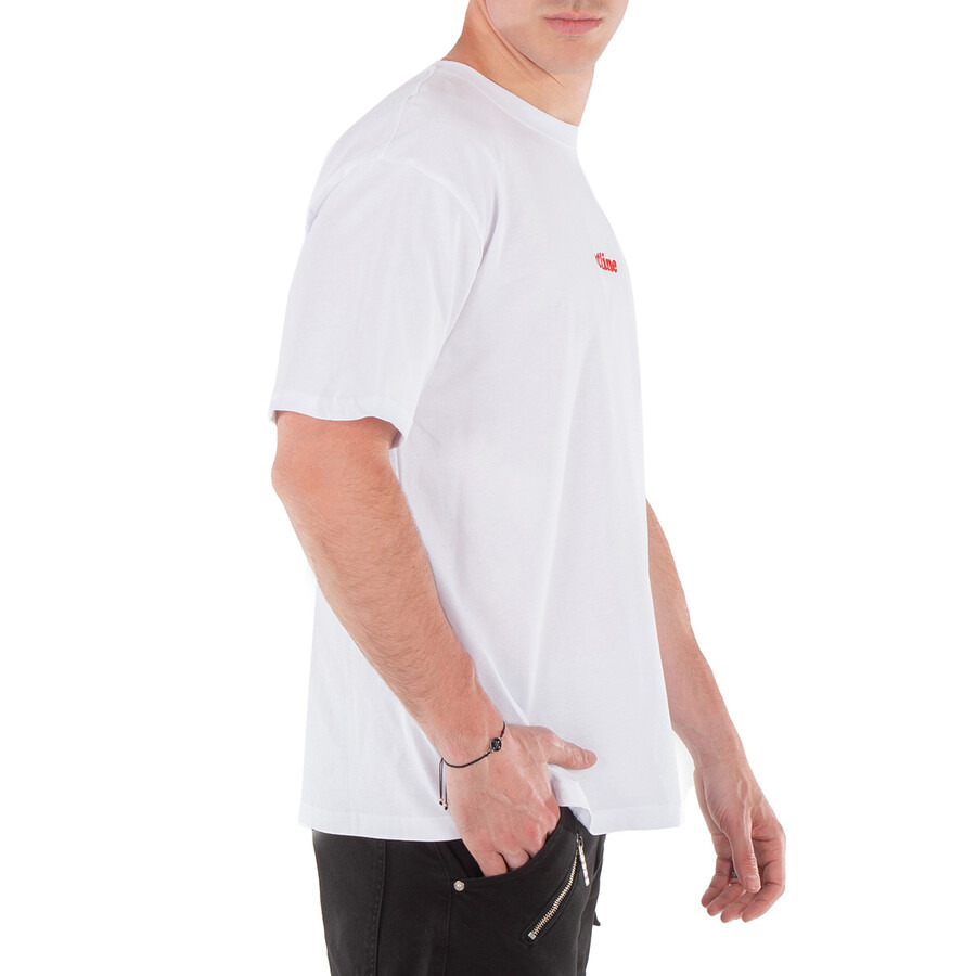 GCDS Hotline Embroidered Cotton T-Shirt - 2