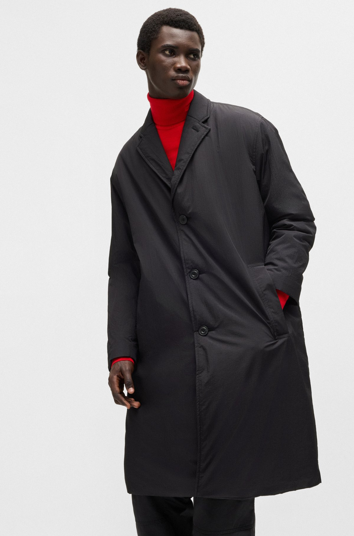 WATER-REPELLENT CAR COAT IN A RELAXED FIT - 2