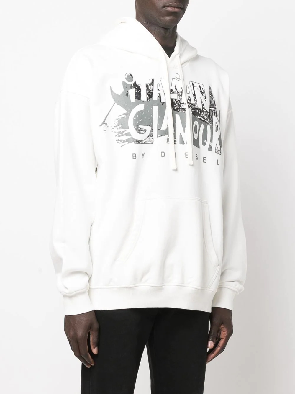 graphic-print hoodie - 3