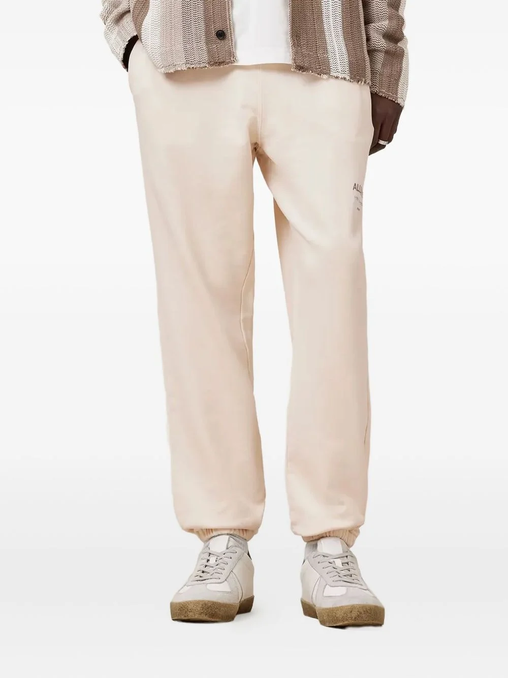 logo-print track pants - 1