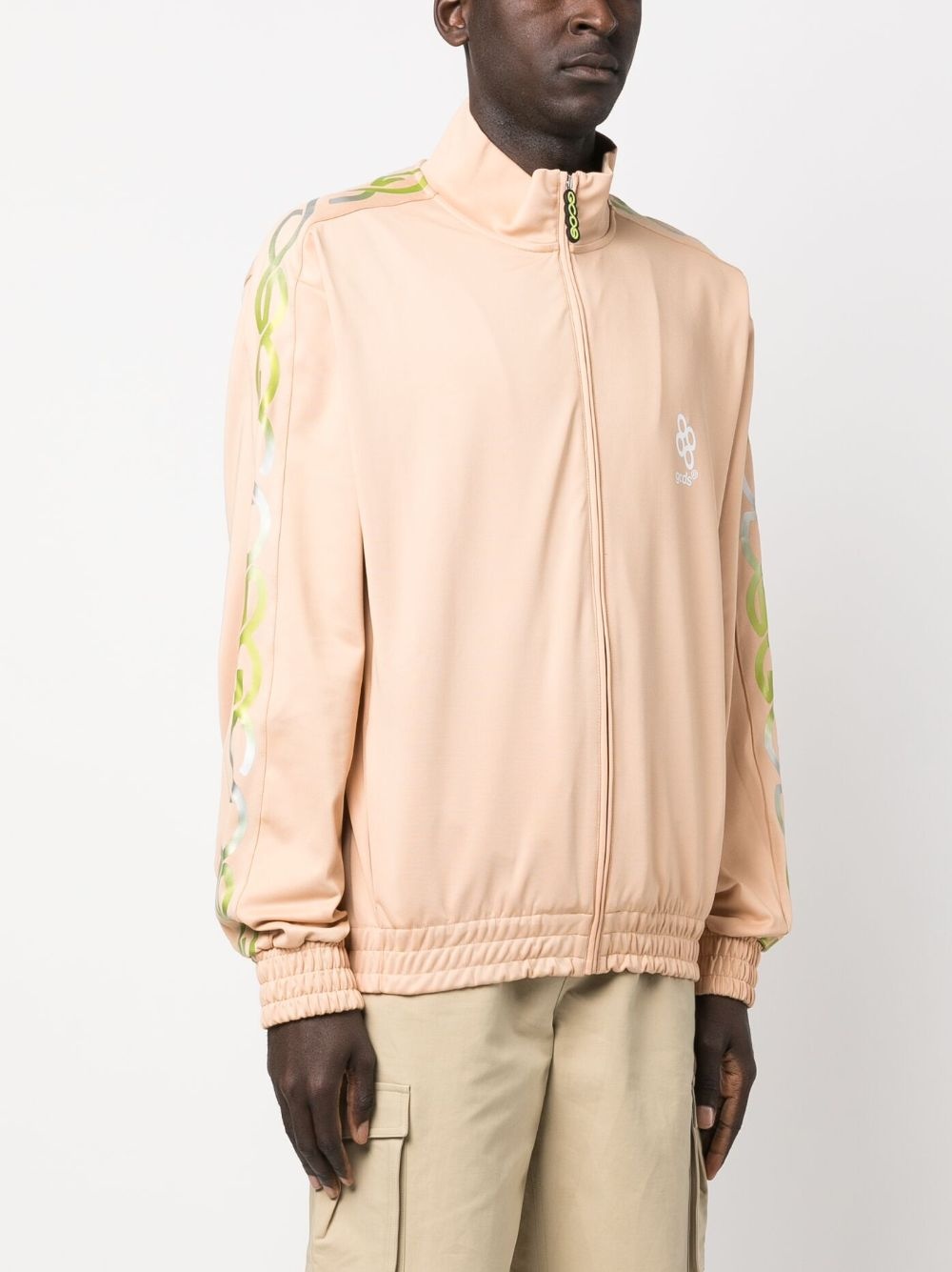 reflective logo-print sweatshirt - 3