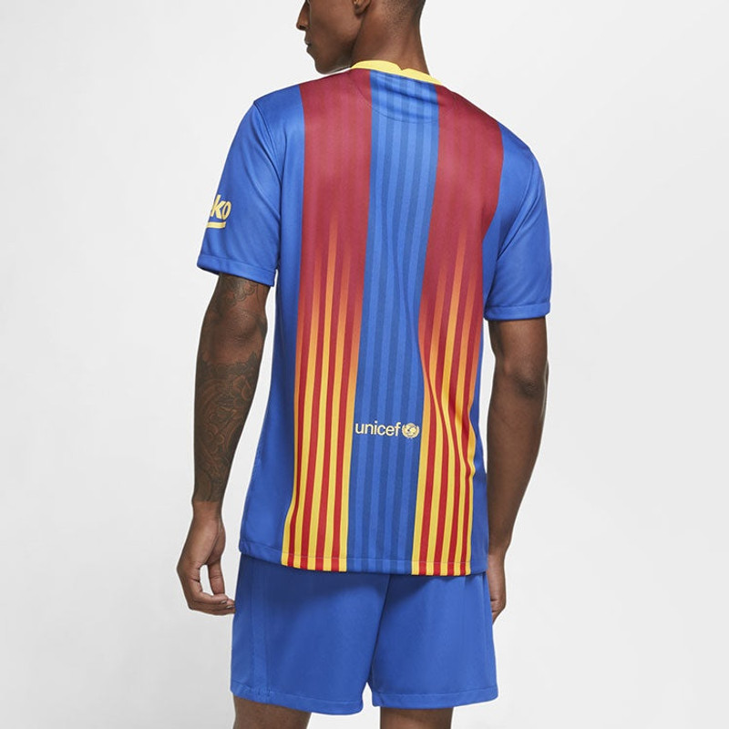 Nike FC Barcelona 20/21 4th Jersey 'Blue' CK9890-481 4