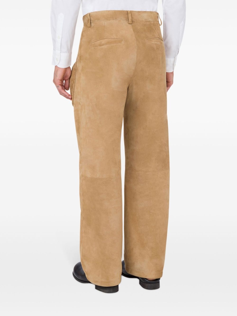 suede trousers - 3