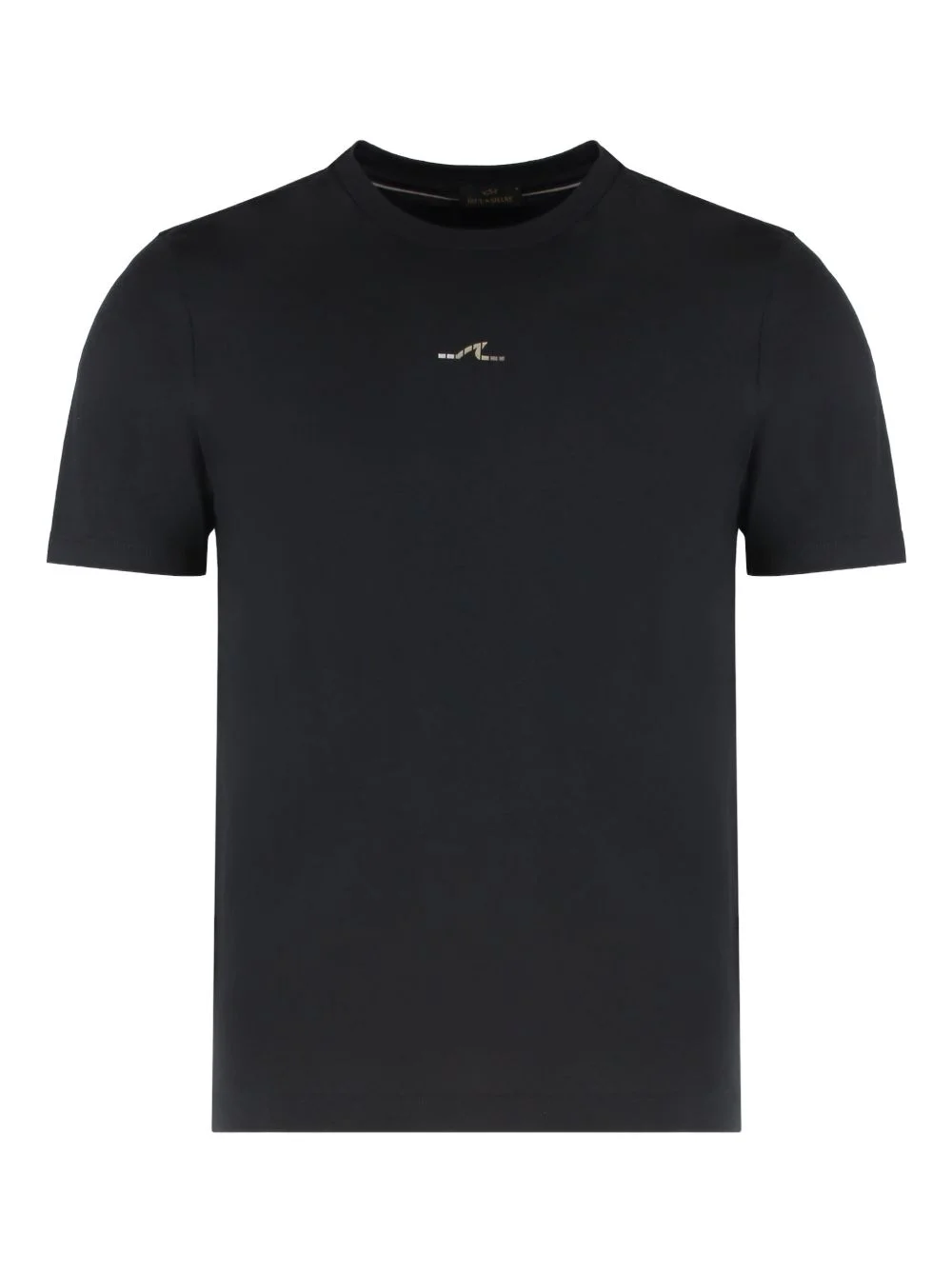 logo-print cotton T-shirt - 1