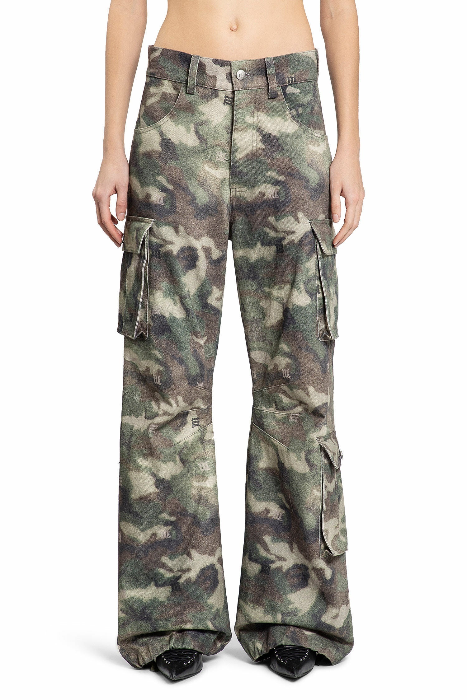 Camo-Cotton-Cargo-Trousers - 1