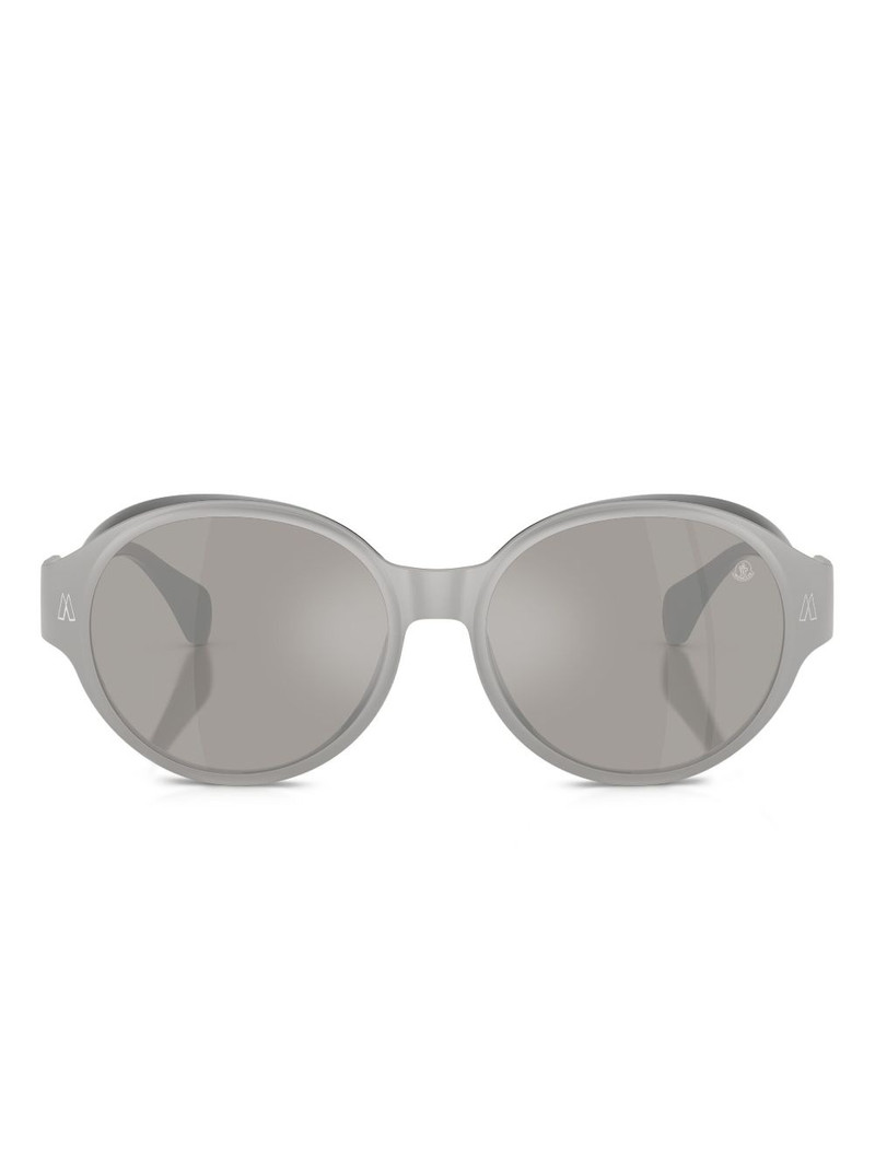 oval-frame sunglasses 1