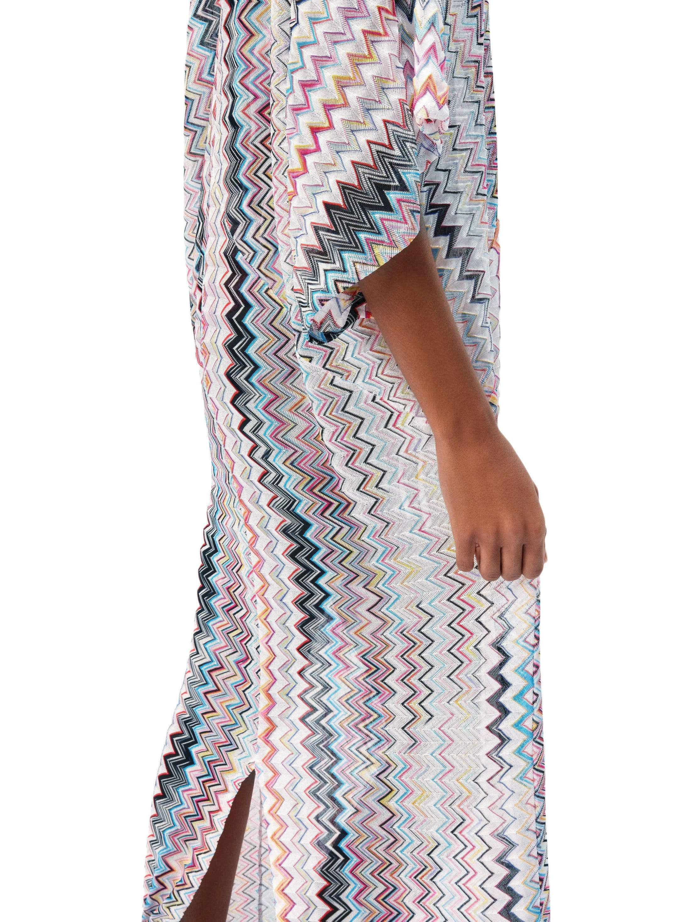Missoni Long Caftan With V-neck in Multicoloured at Nordstrom - 4