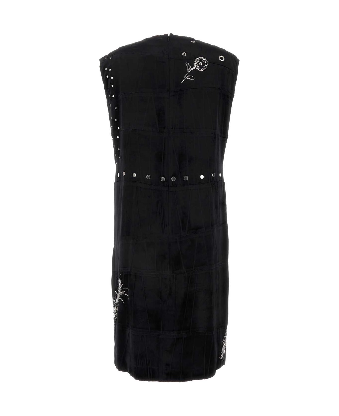 Black Velvet Dress - 2