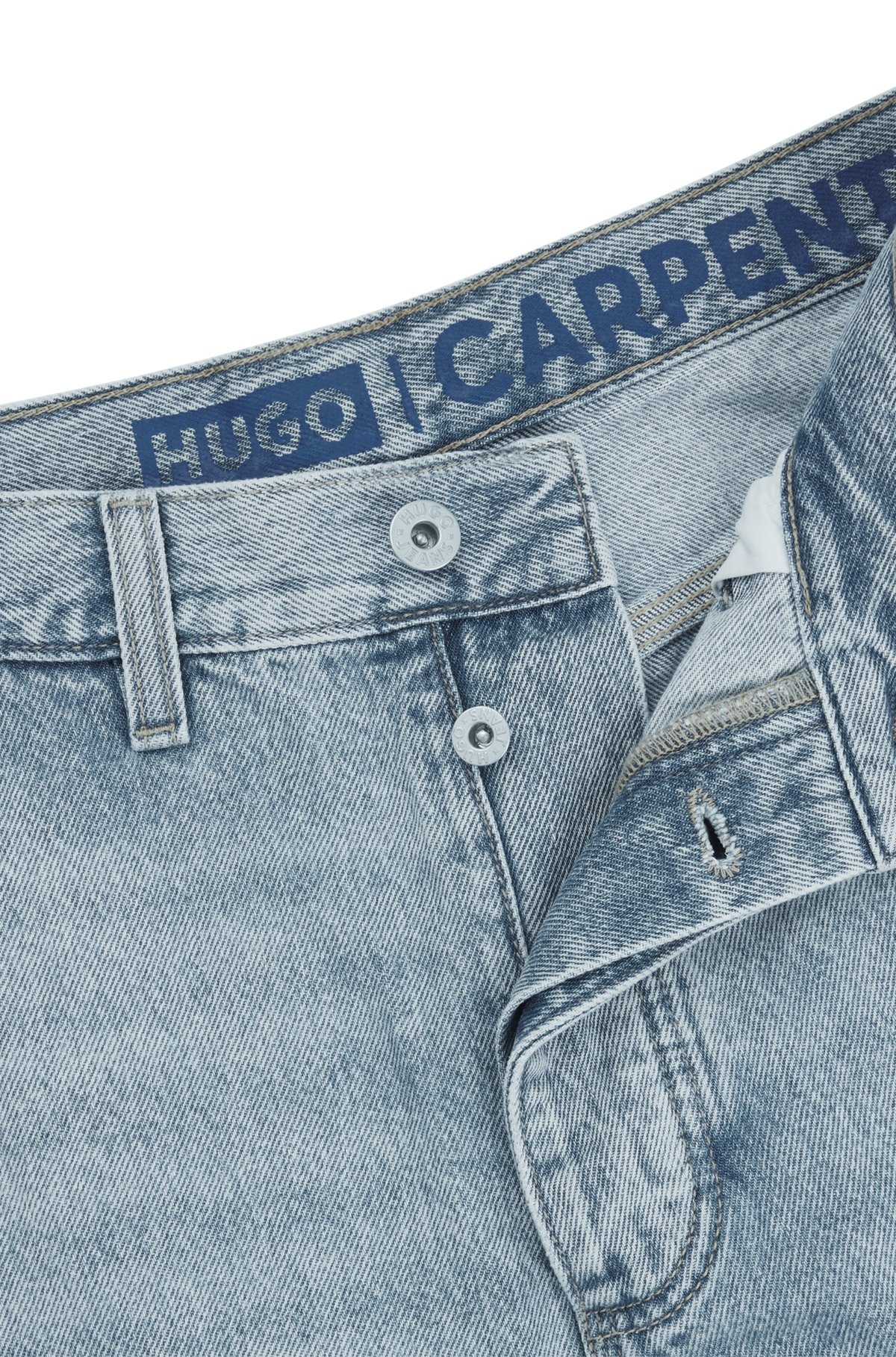 BAGGY-FIT CARPENTER JEANS IN COTTON DENIM - 6